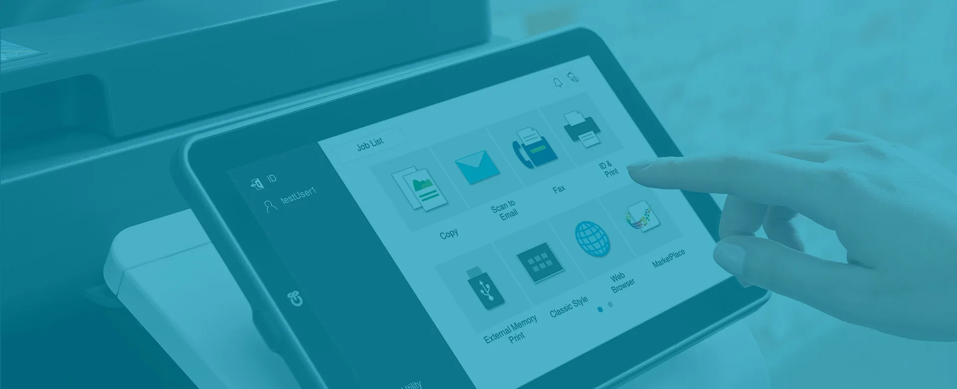 Collaborative team working in a modern Yorkshire technology business