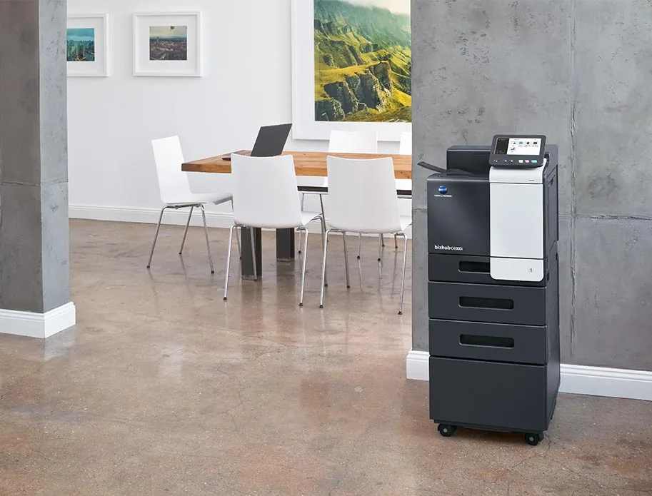 Konica Minolta office printer available to businesses in Easingwold